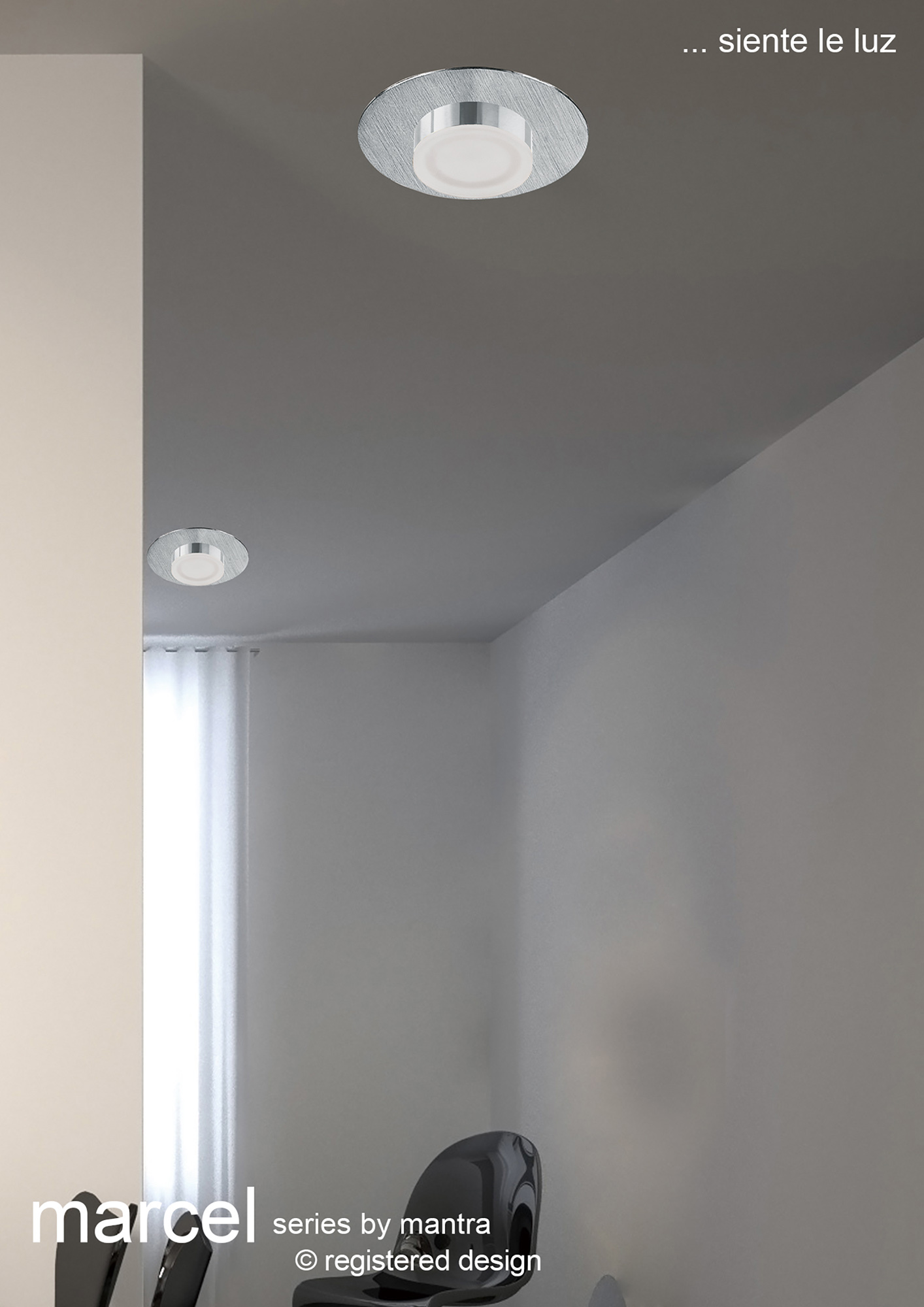 Marcel Recessed Ceiling Luminaires Mantra Fusion Round Recess Ceiling